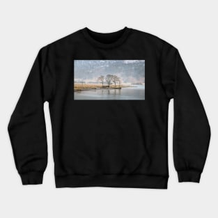 Crummock Water Snowfall Crewneck Sweatshirt